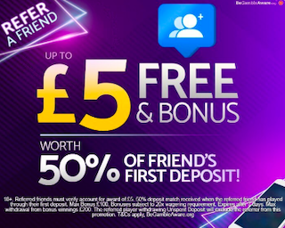 mFortune refer-a-friend bonus