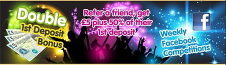 Refer a Friend & Get 50% Bonus of Your Friend's Deposit