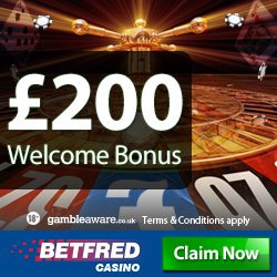£200 Casino Deposit Bonus Promo