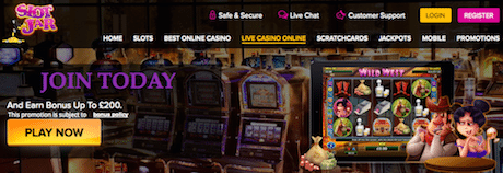 SlotJar Phone Lobby Casino
