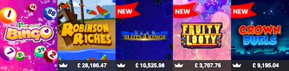 instant win slots games