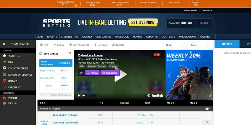 Fastest Spending Online Sportsbook 2022 Commission Exact Same Time