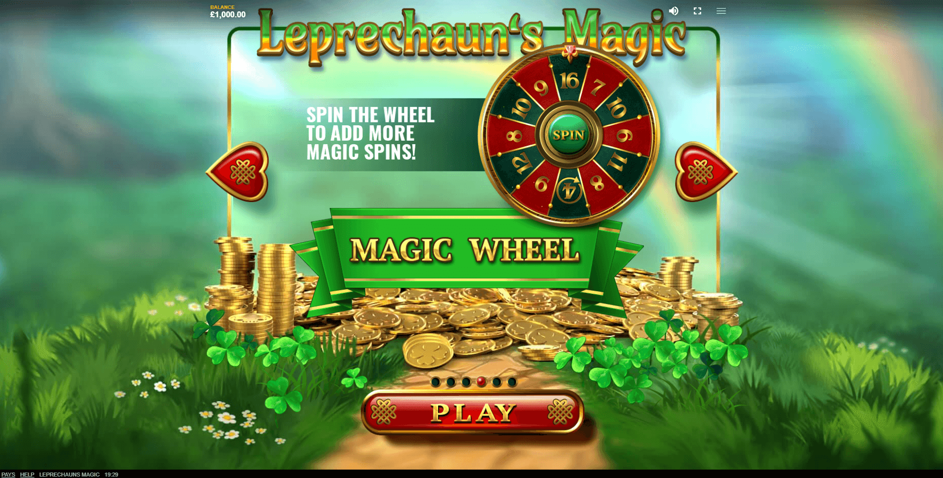 Leprechaun Gambling Game