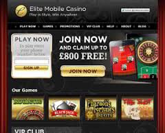 elite mobile casino vip