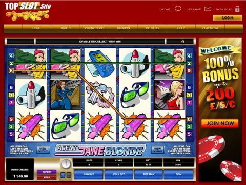 Agent Jane Blonde for Mobile Casino